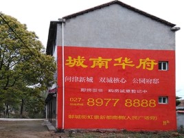 鄂州百分之90的人都不了解的农村墙体广告
