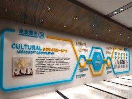 鄂州文化墙有助于企业什么改善？带来什么实际意义？