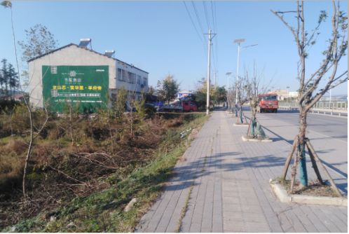 鄂州书山南院墙体广告