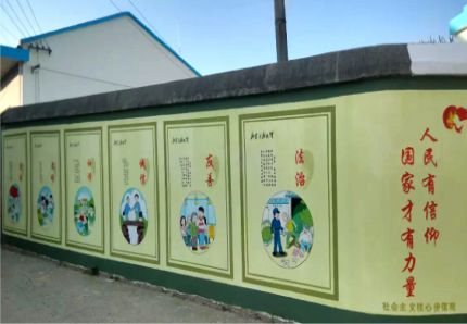 鄂州文化墙施工攻略