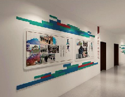 鄂州企业文化墙用什么材料好？