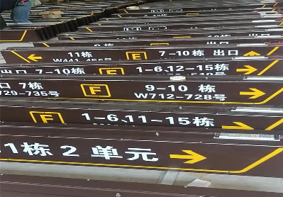 鄂州广告标识中，常见的几种安装方式。