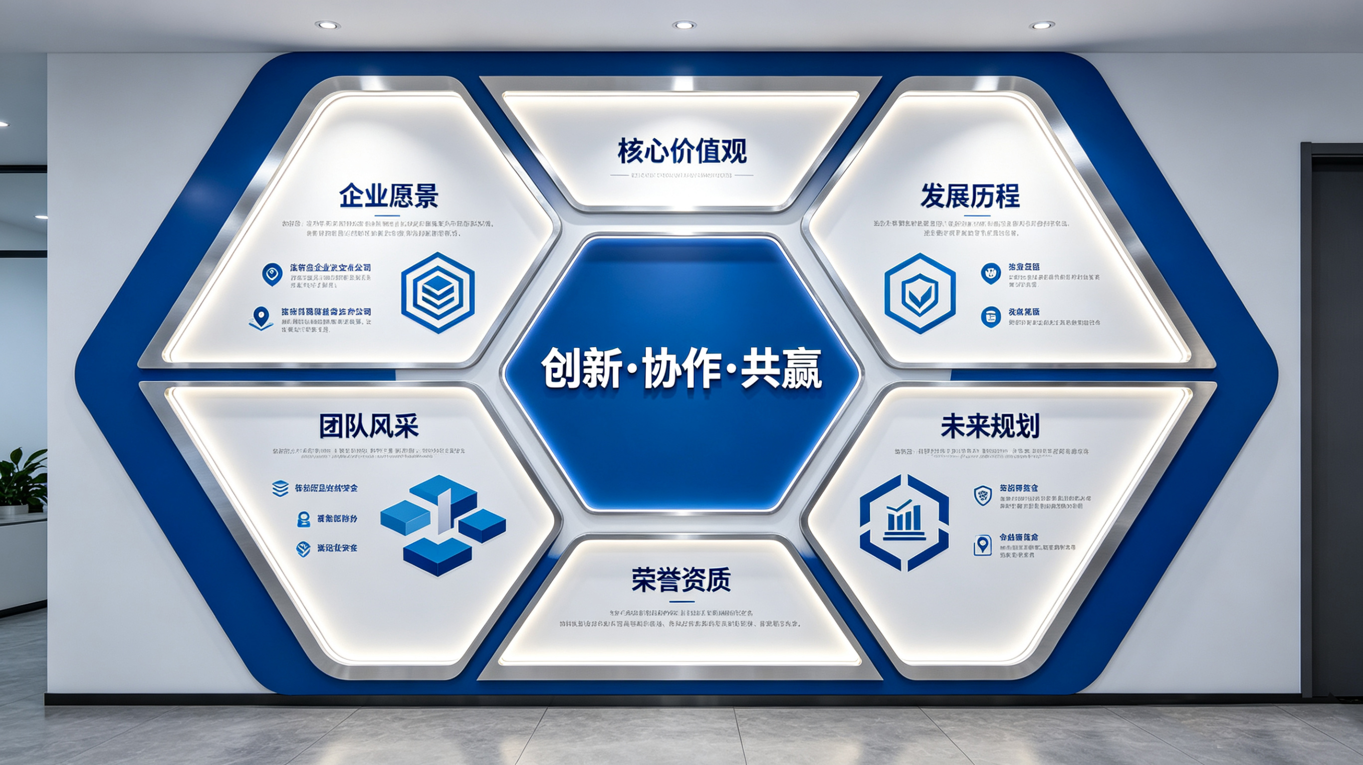 鄂州企业文化墙六边形避坑指南（新手常犯5个错误）